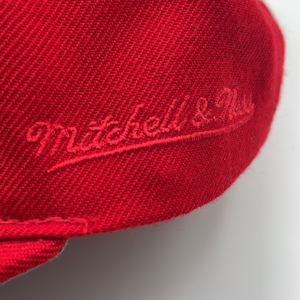 Mitchell & Ness - NBA Raptors Snapback Hat - Red - Picture 7 of 12